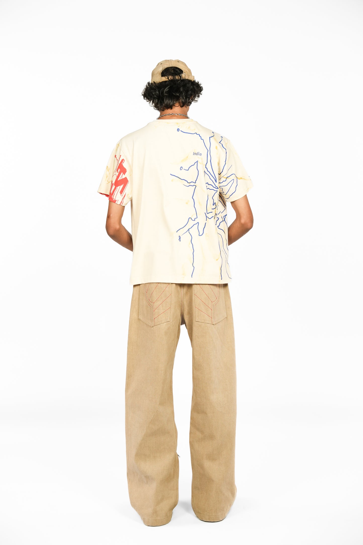 Sunrise Raw Jeans-Desert