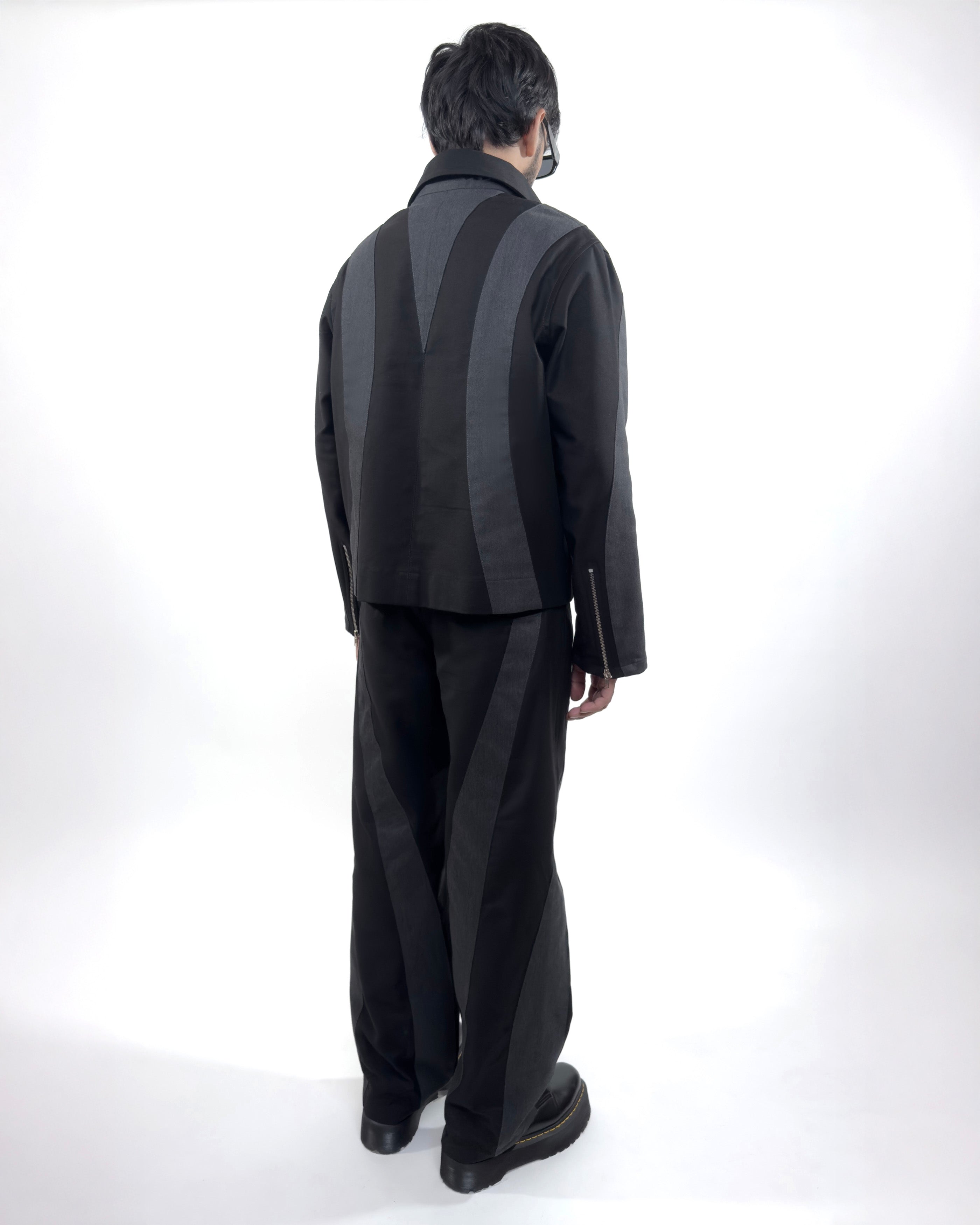 Zebra Jacket Black-grey MTM