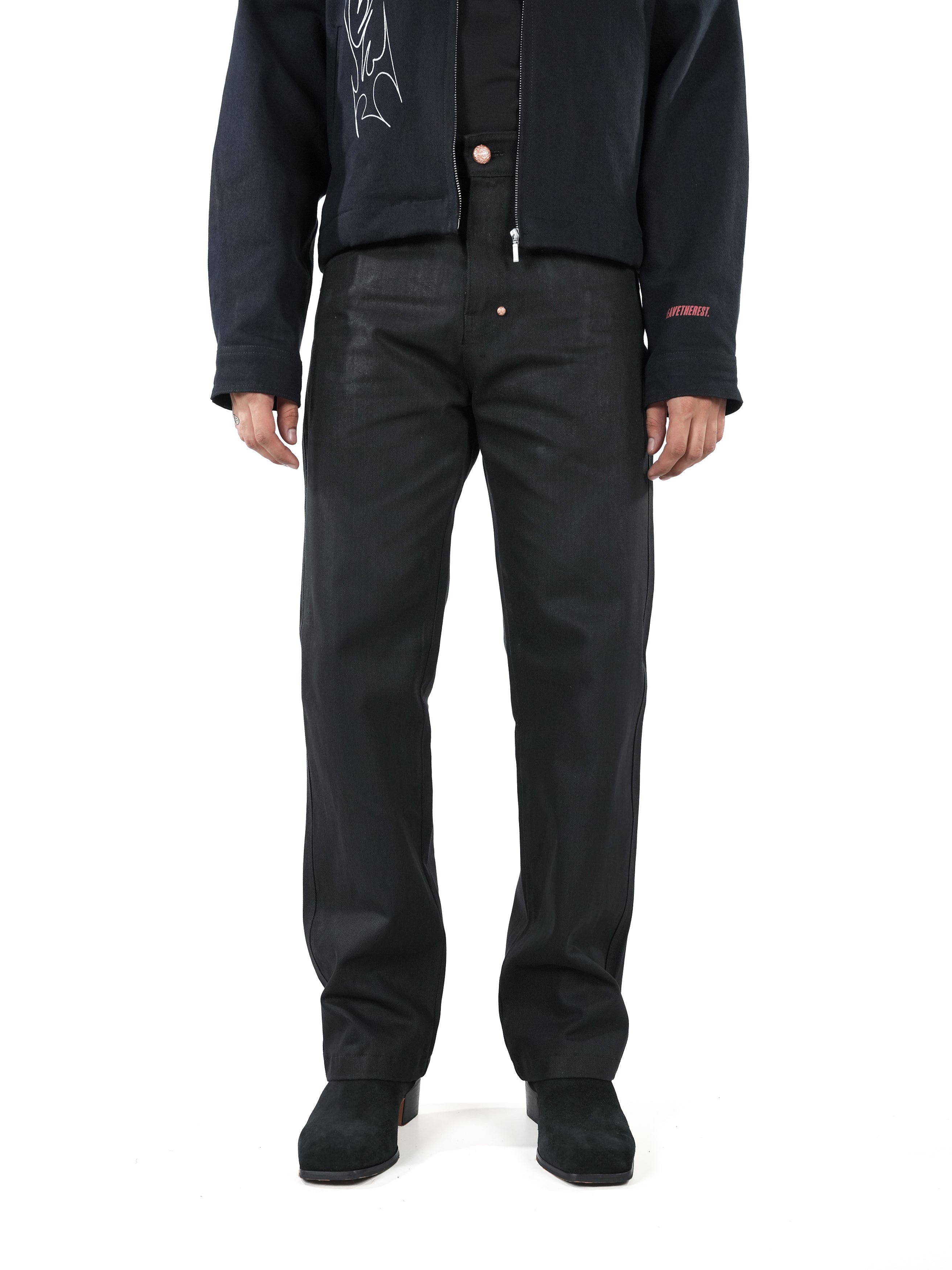 Straight Raw Jeans - RTW