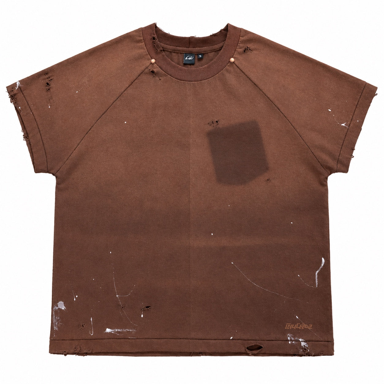 Ghost pocket faded masti tshirt - rtw