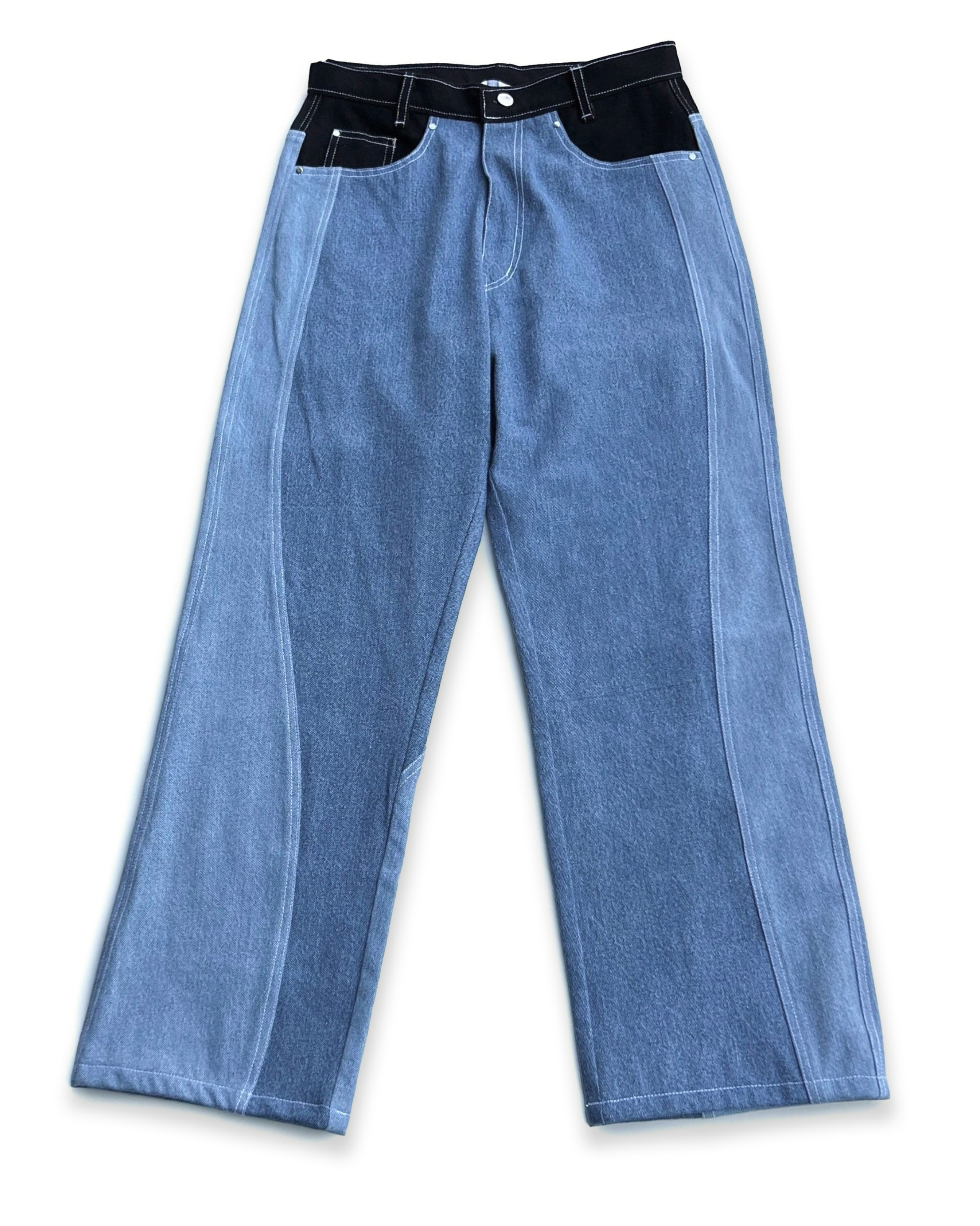 Mismanagement Panelled jeans bluish MTM