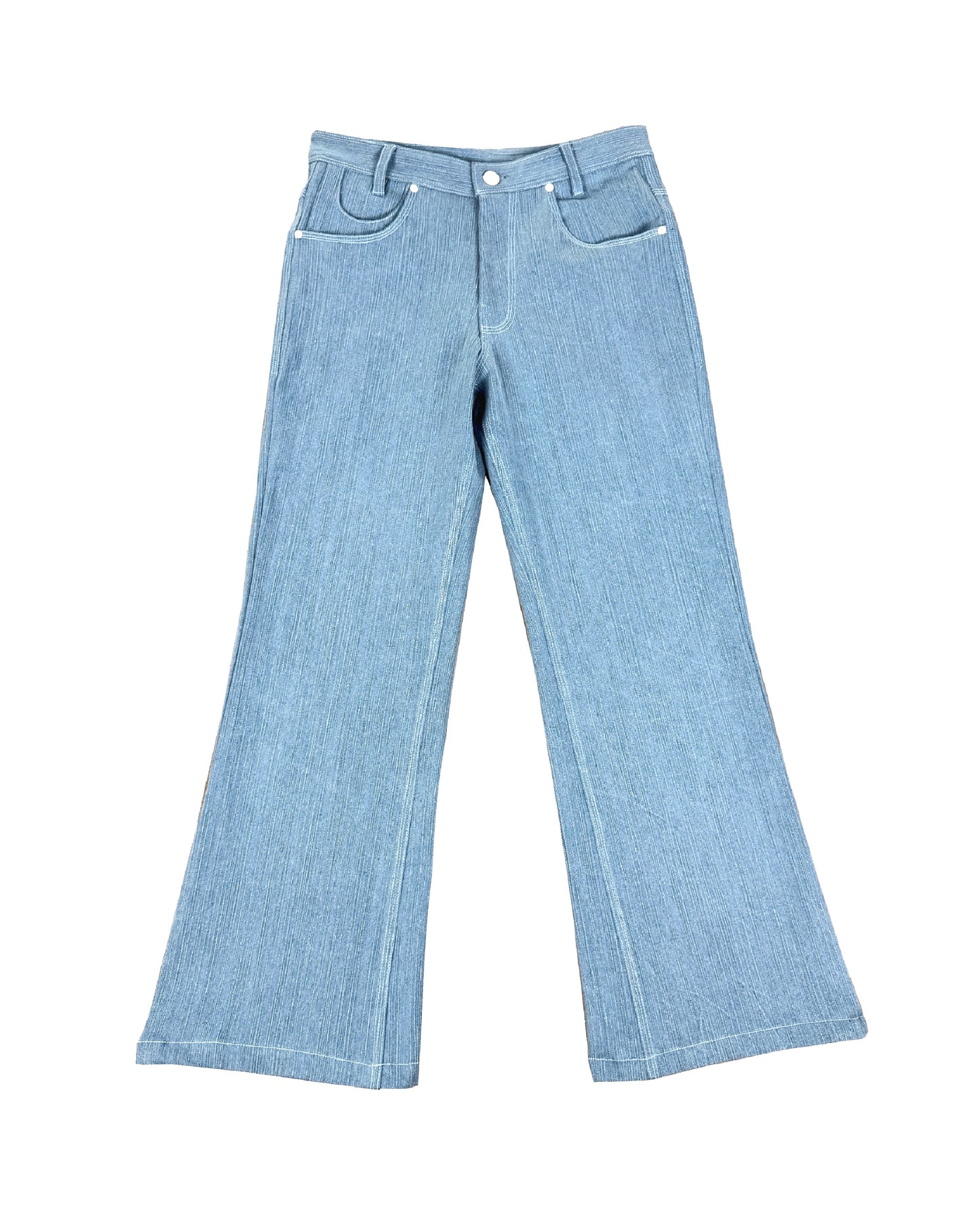 Raw Mid sky jeans masti flared pharrel - RTW