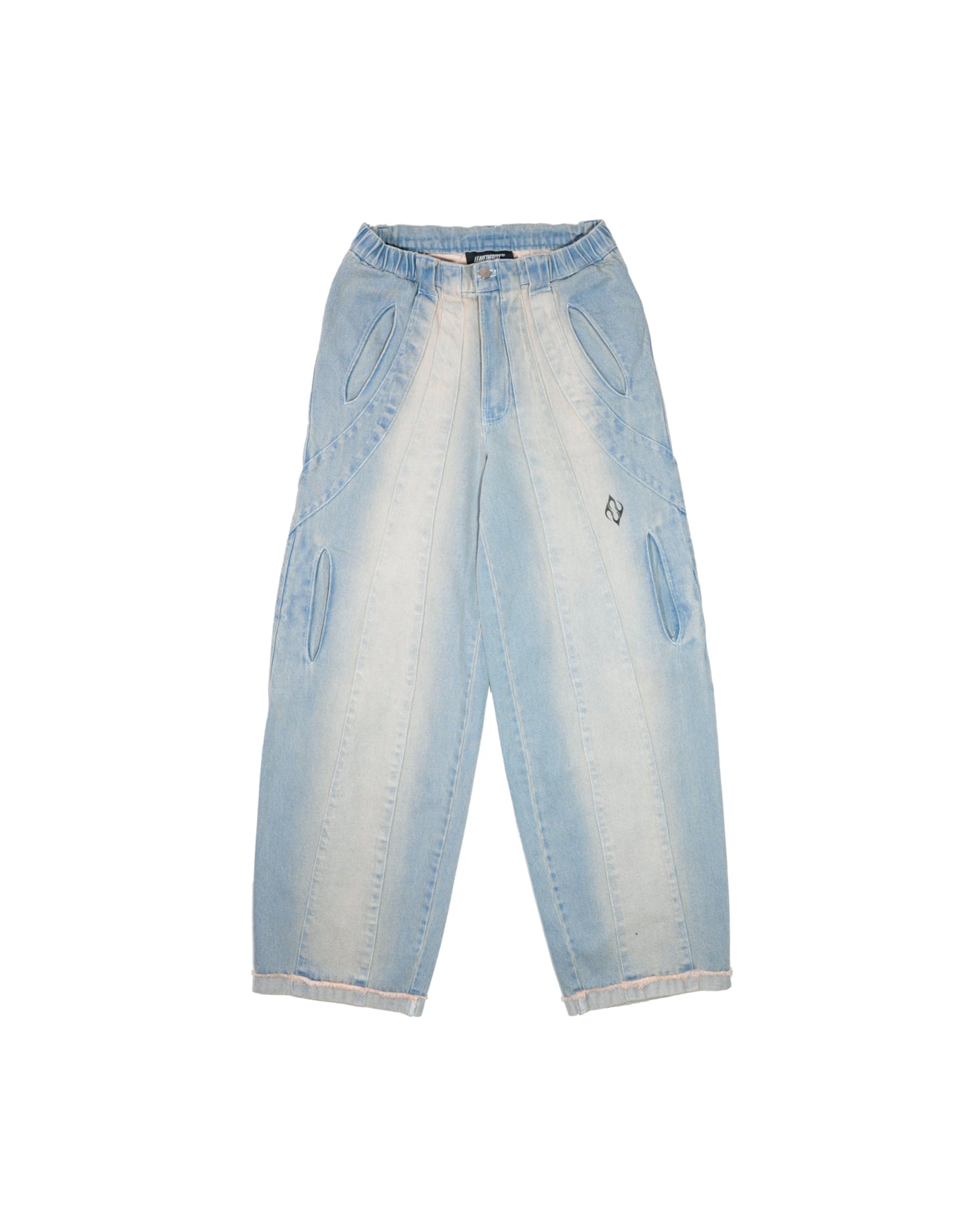 Infinity Panelled Jeans-sky tint - RTW