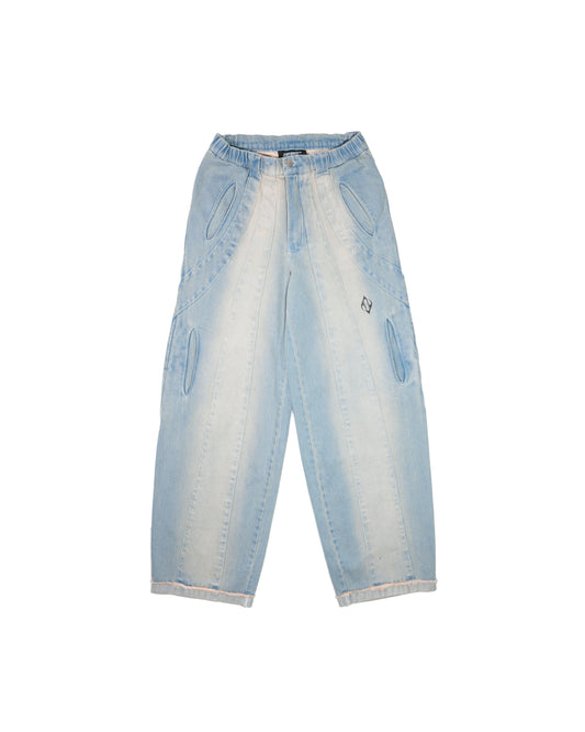 Infinity Panelled Jeans-sky tint - RTW