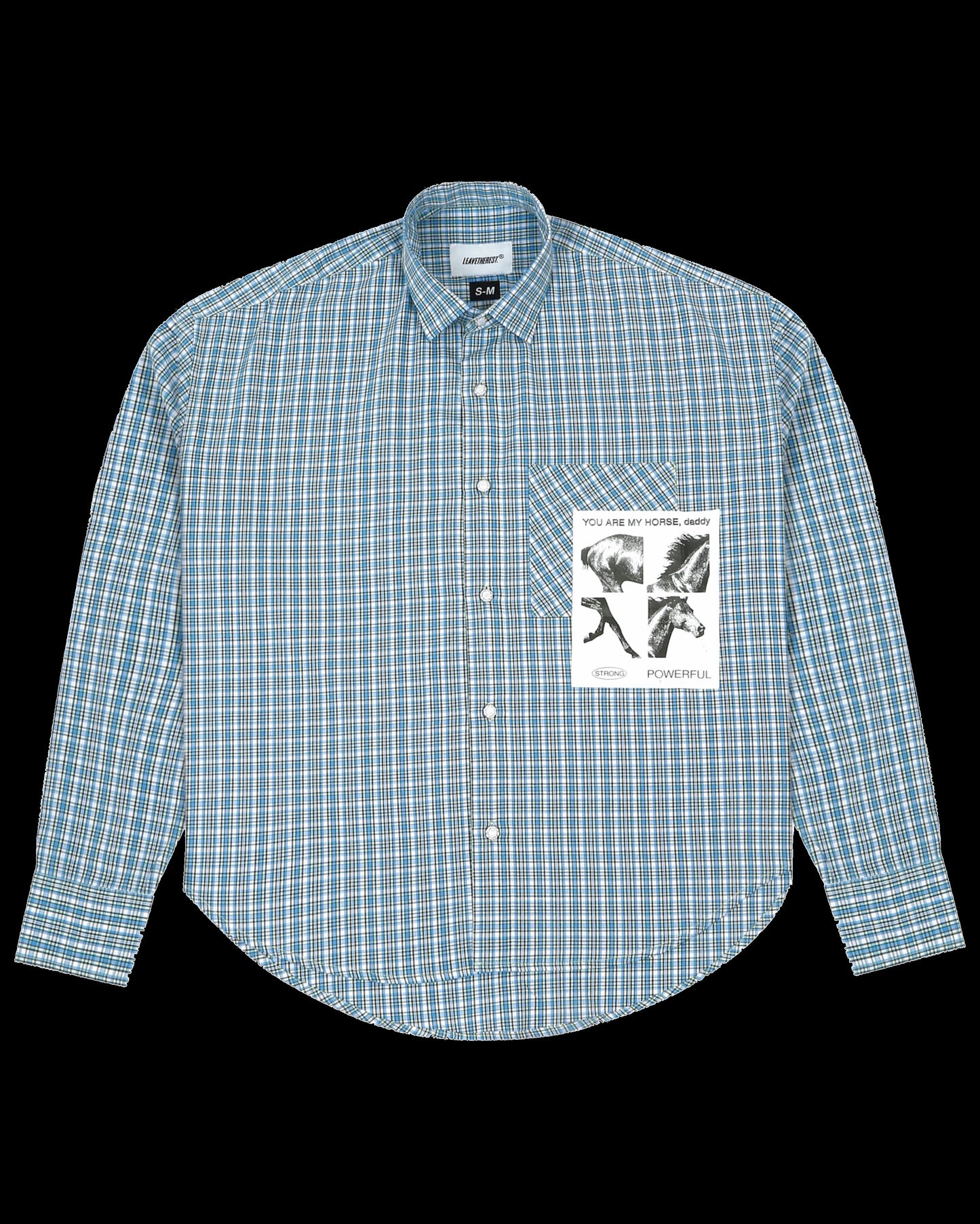 Strong And Powerful Check Shirt