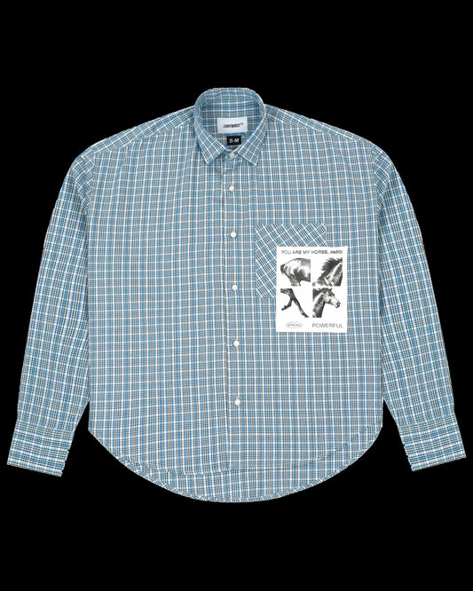 Strong And Powerful Check Shirt