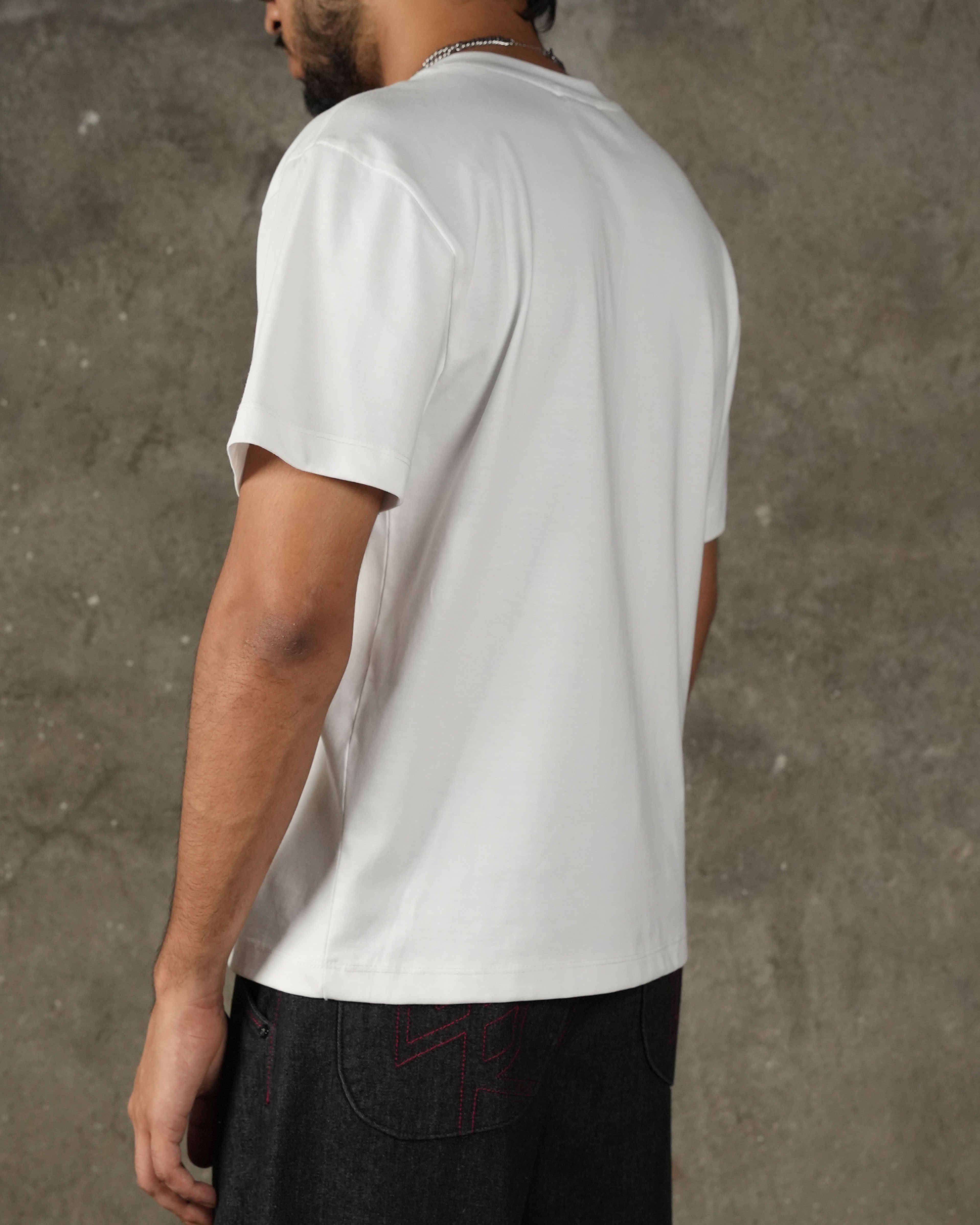 Water T-shirt Boxy Cropped- RTW