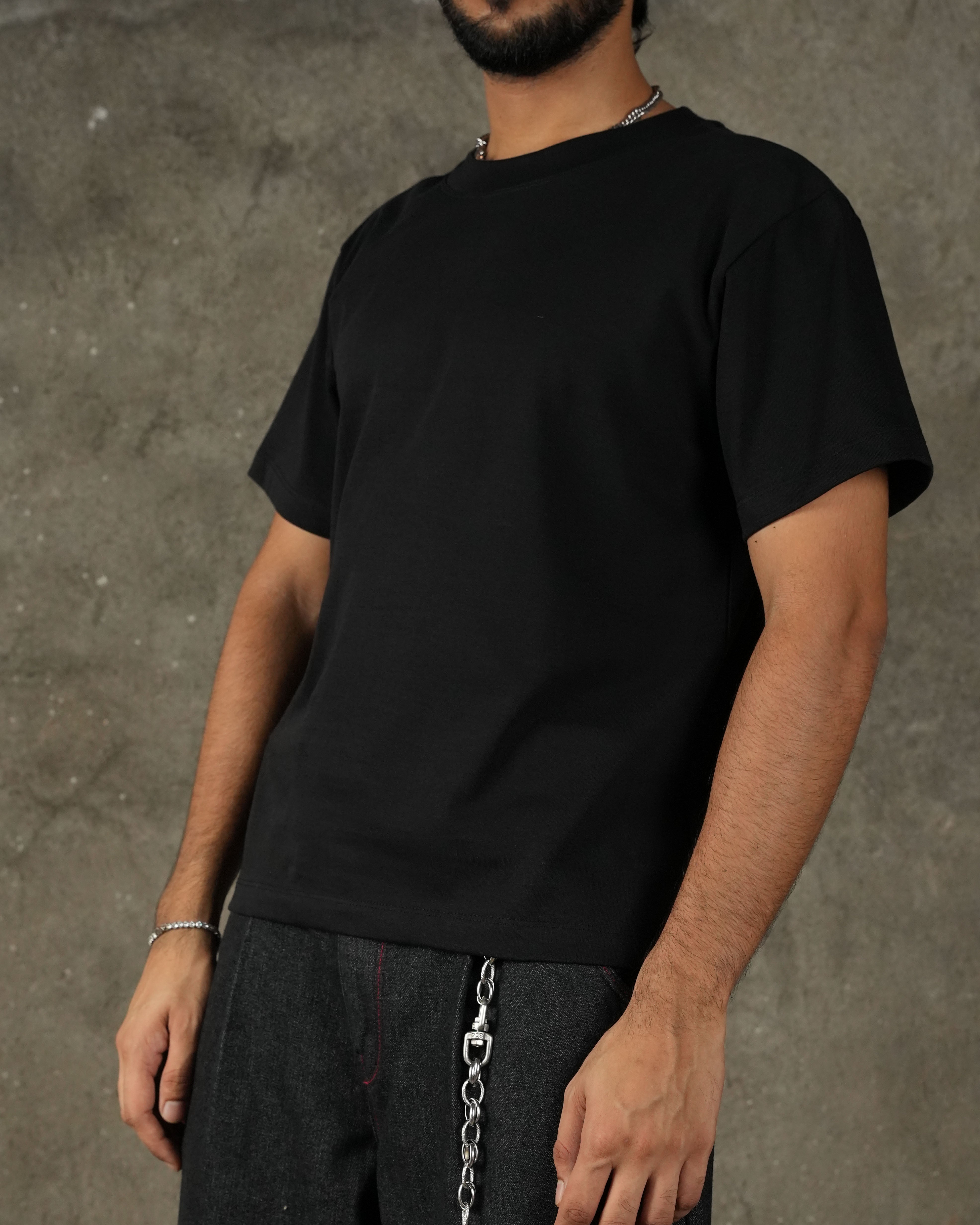 Water T-shirt Boxy Cropped- RTW