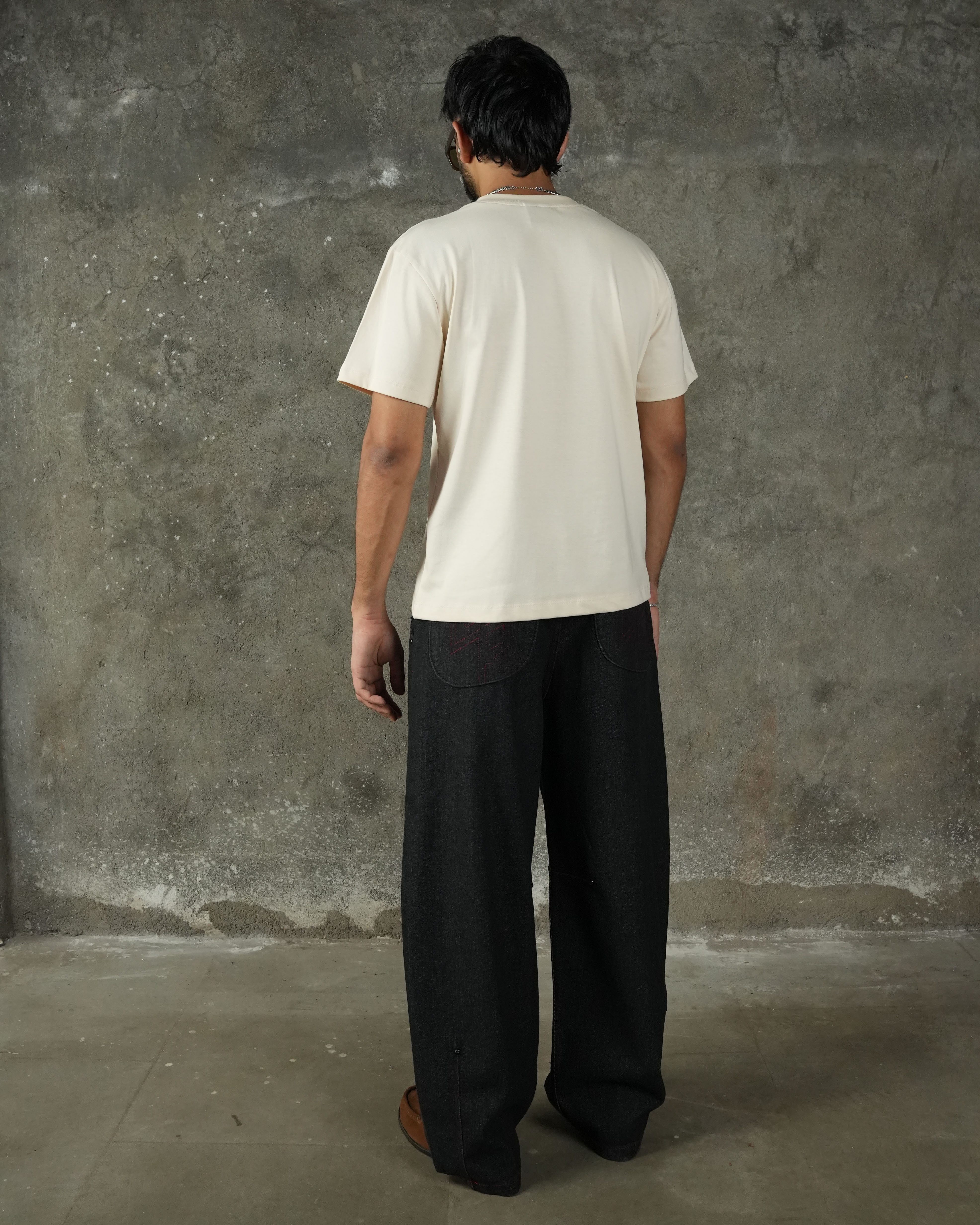 Water T-shirt Boxy Cropped- RTW