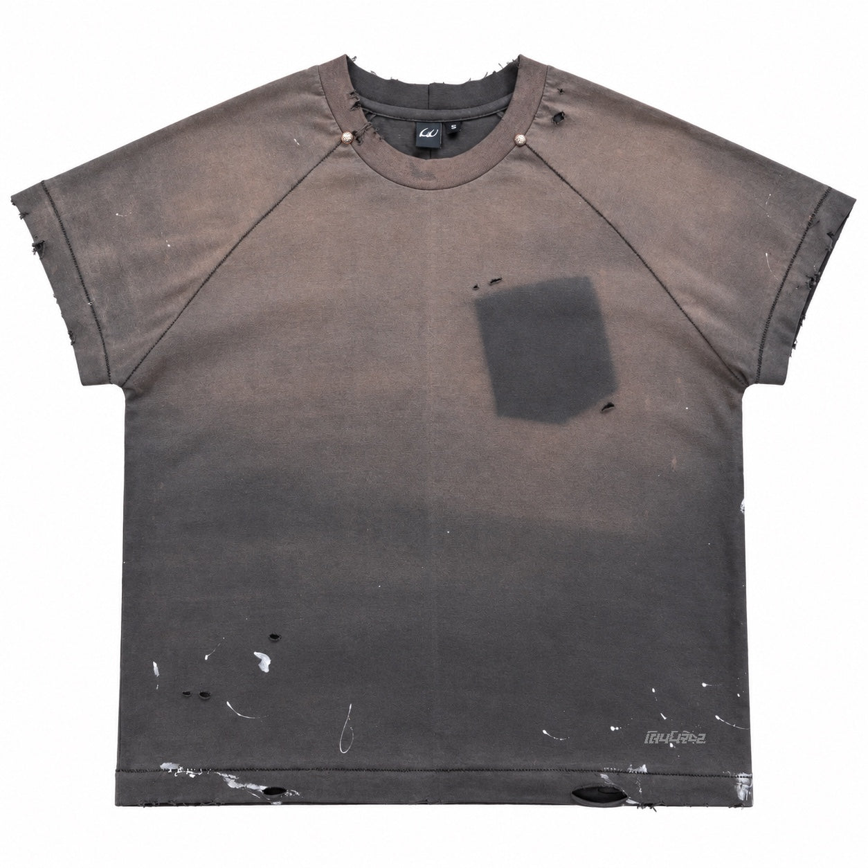 Ghost pocket faded masti tshirt - rtw