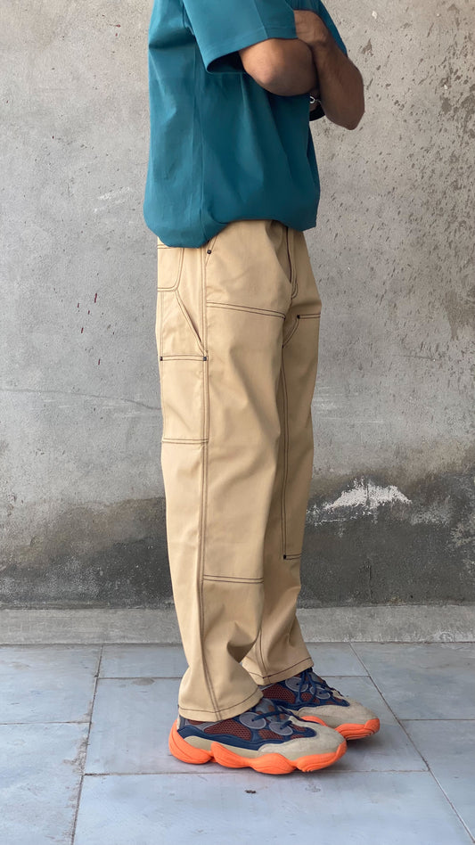 Khaki work pants. - leavetherest.